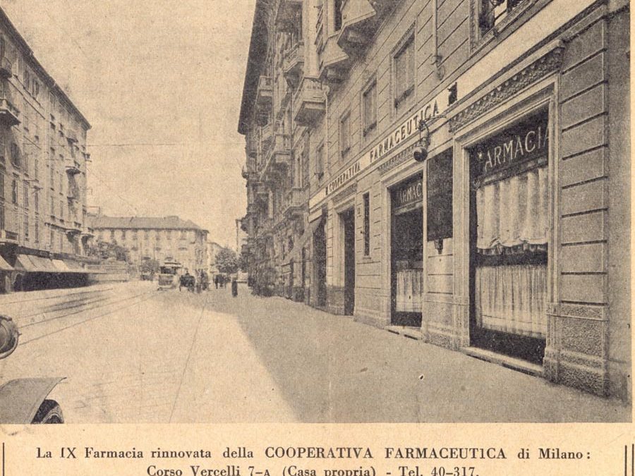 La Cooperativa Farmaceutica a Milano dal 1890