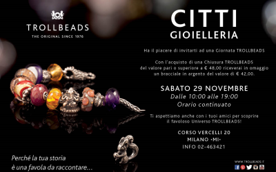 Appuntamento alla giornata TrollBeads