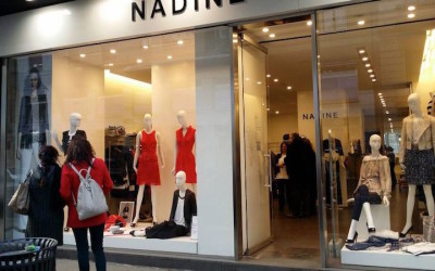 Nadine in Corso Vercelli, modella per un giorno