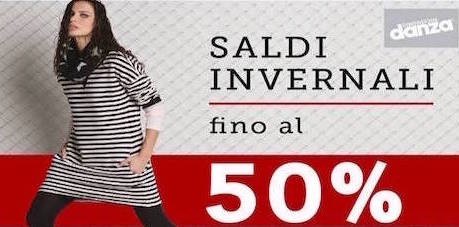 Dimensione Danza, saldi invernali fino al 50%