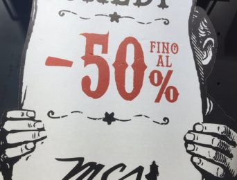 Da MCS saldi al 50 % su tutta la collezione