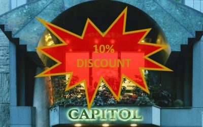 Da Hotel Capitol sconti del 10% sulle prenotazioni online